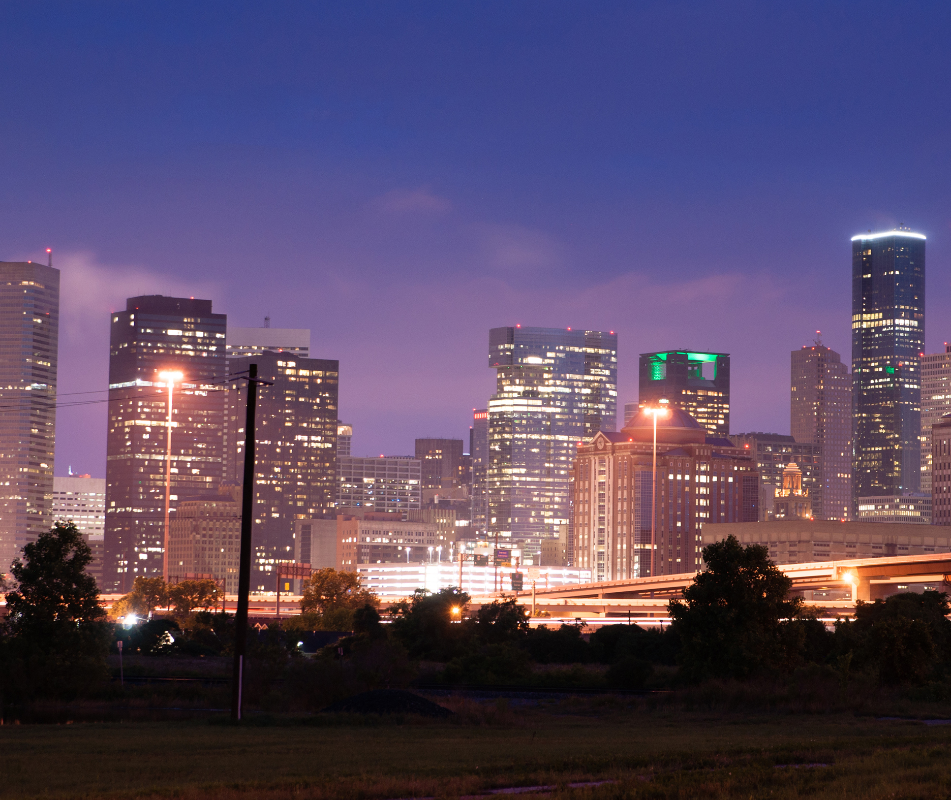 night skyline